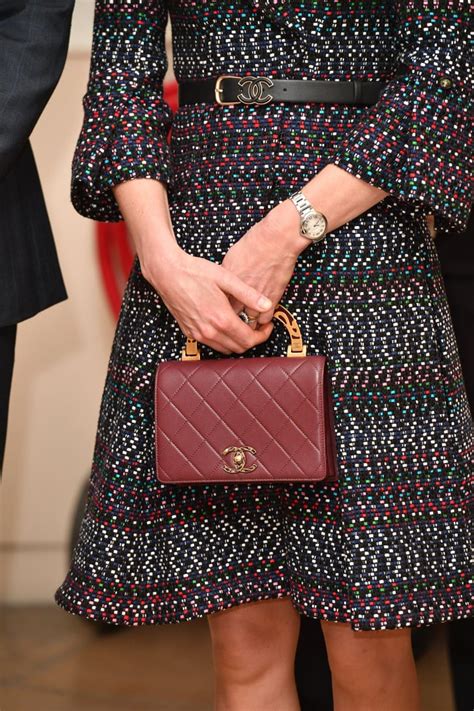 kate middleton chanel handbag|brands worn by kate middleton.